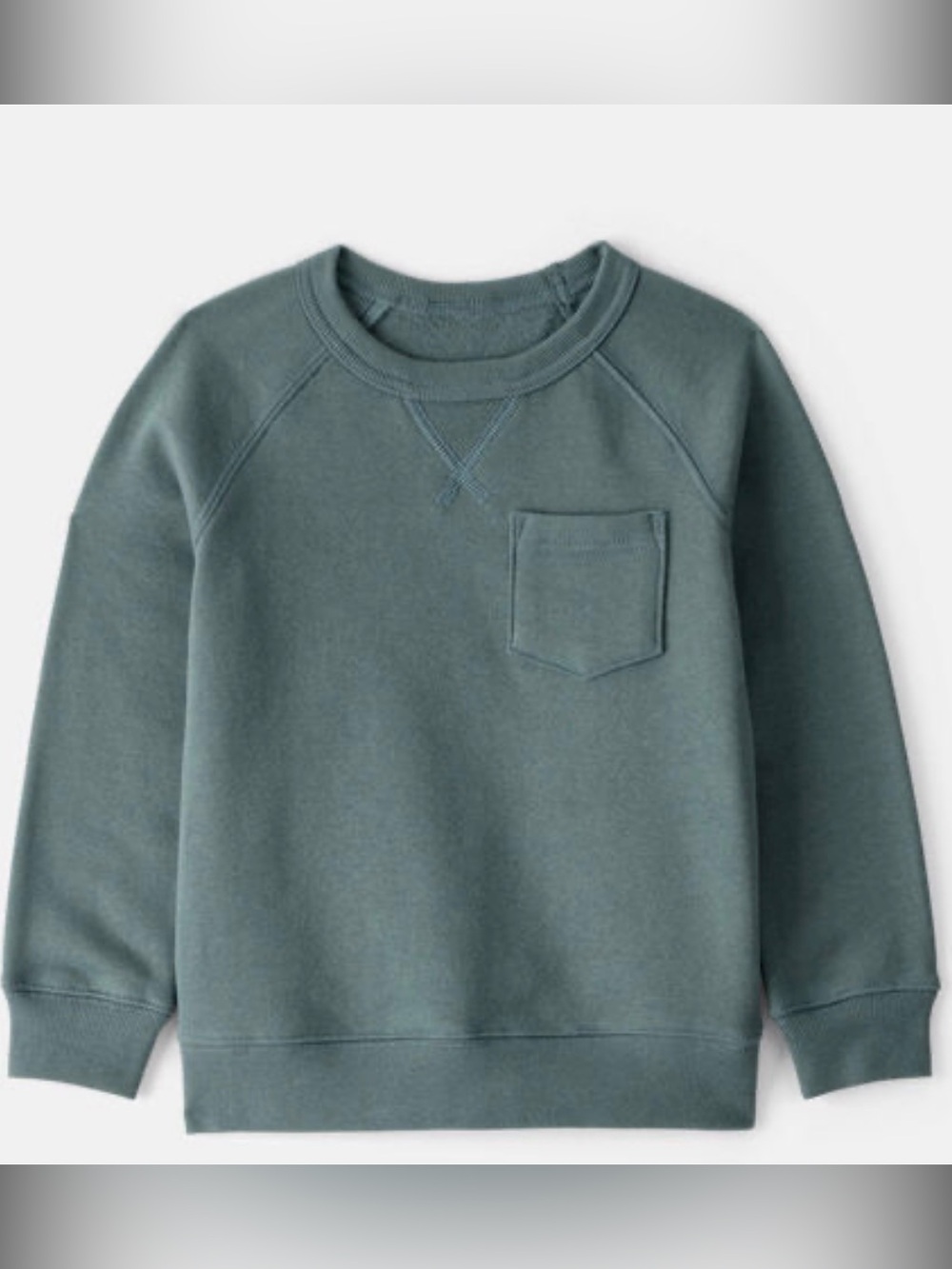 Carter's Toddler Pullover in Dusty Teal 2T